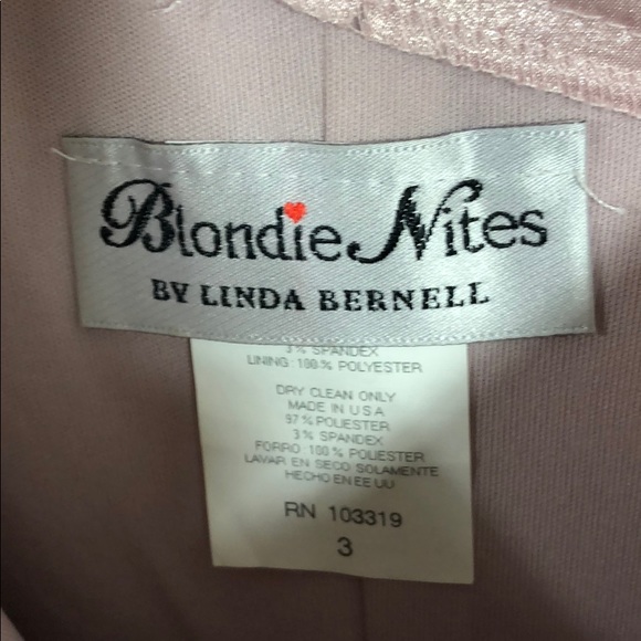 Blondie Nites high low gown - Picture 3 of 3